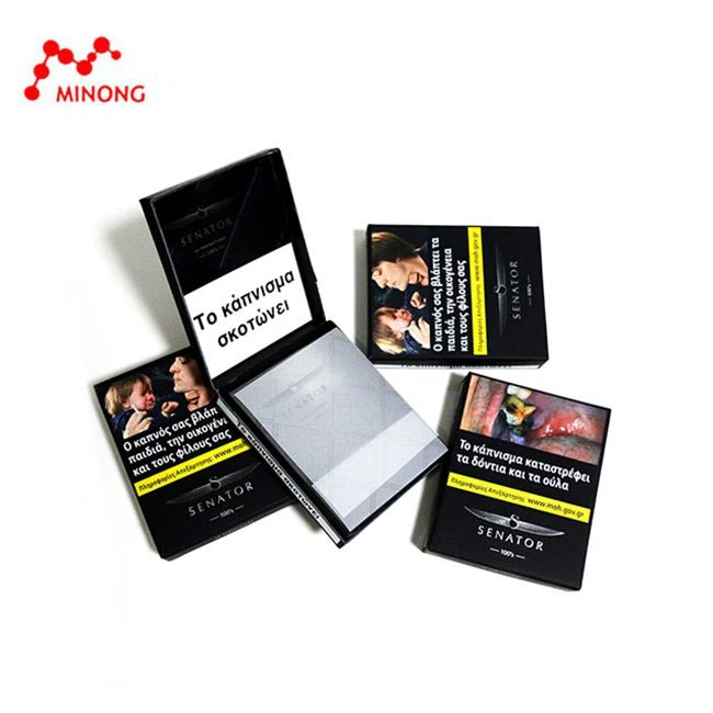 Papírové krabičky na cigarety